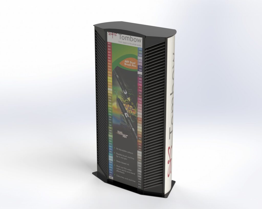 Bodendisplay - Schreibwaren